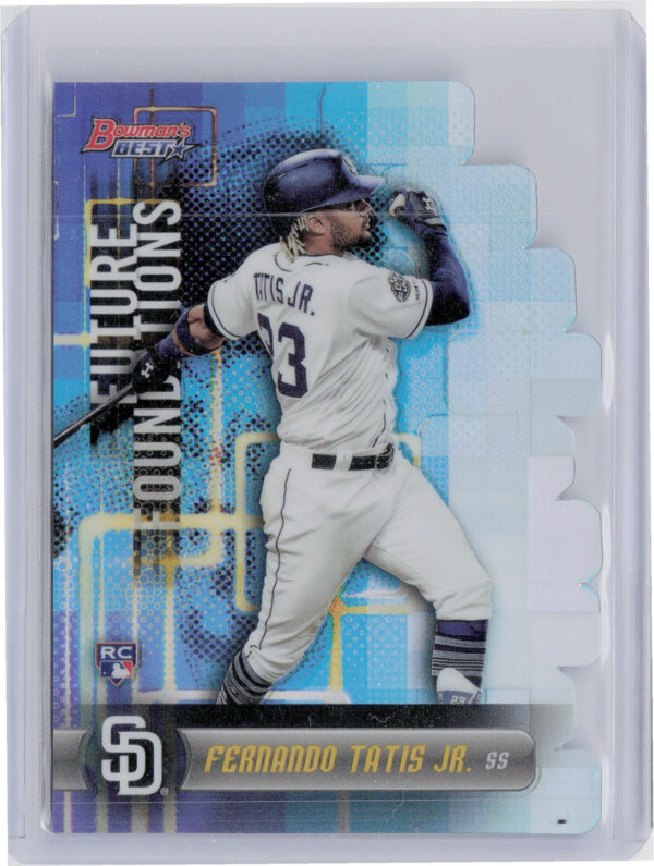2019 Bowman's Best Fernando Tatis Jr. #FF-FTJ Padres Future Foundations Die Cuts