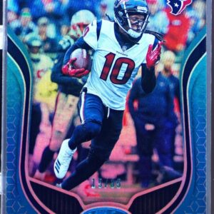 2019 Certified DeAndre Hopkins Mirror Teal /35 #26 Texans