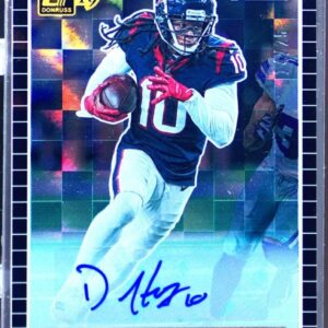 2019 Donruss DeAndre Hopkins Auto /25 #AAP-16 Texans Action All Pros Autographs