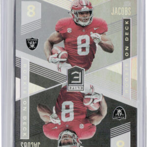 2019 Donruss Elite Josh Jacobs #RD-8 Raiders Rookie on Deck