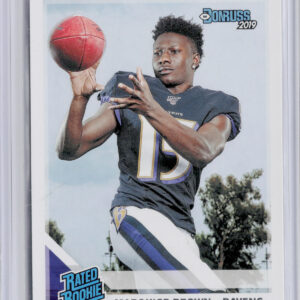 2019 Donruss Marquise Brown RC #312 Ravens