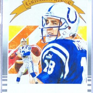 2019 Donruss Peyton Manning #AGK-1 Colts All Time Gridiron Kings