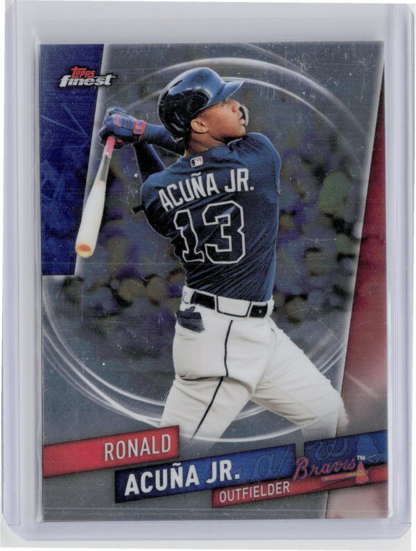 2019 Finest Ronald Acuna Jr. #33 Braves