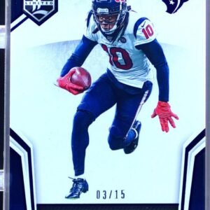 2019 Limited DeAndre Hopkins Amethyst Spotlight /15 #28 Texans