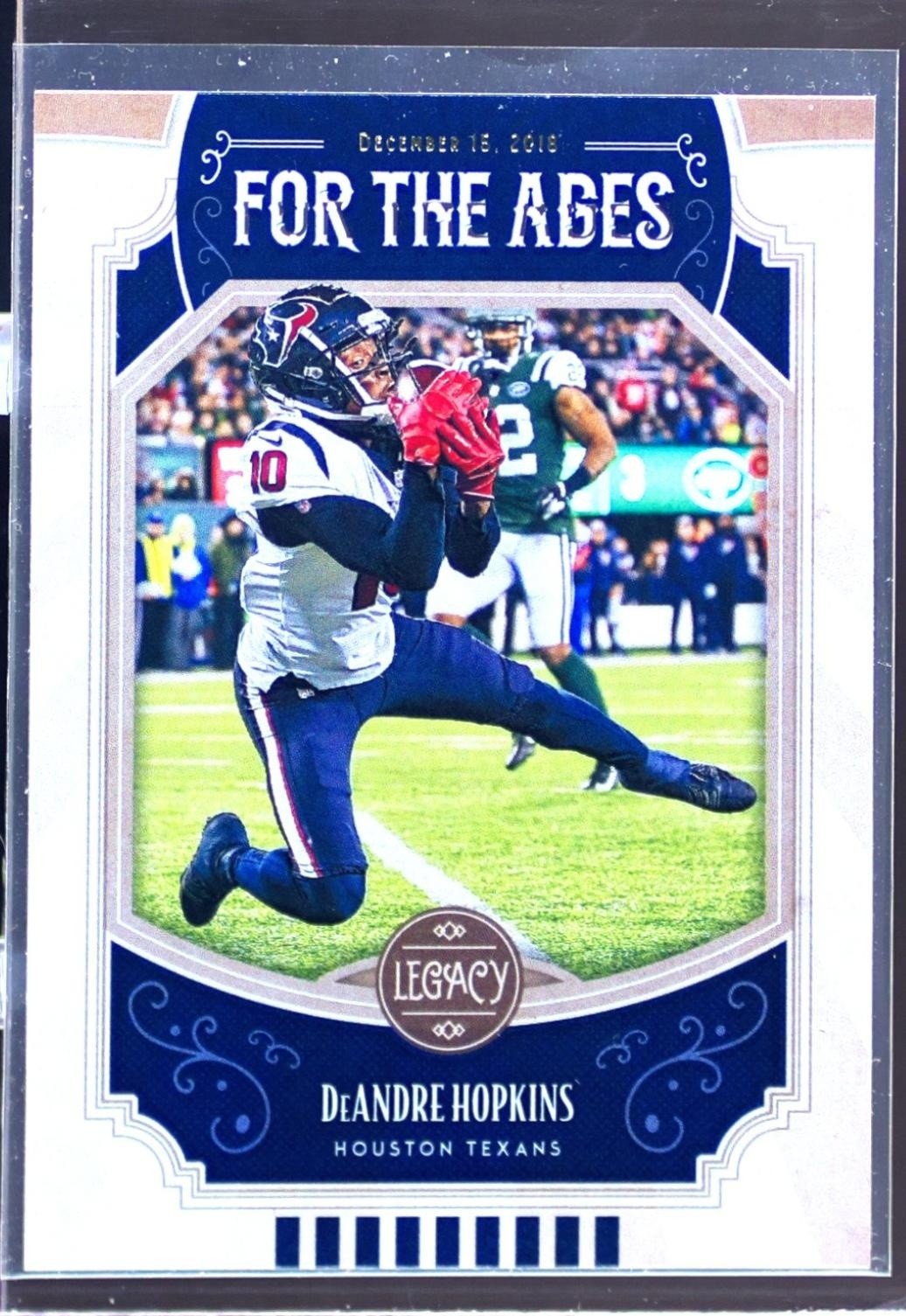 2019 Panini Legacy DeAndre Hopkins #FTA-DH Texans For the Ages
