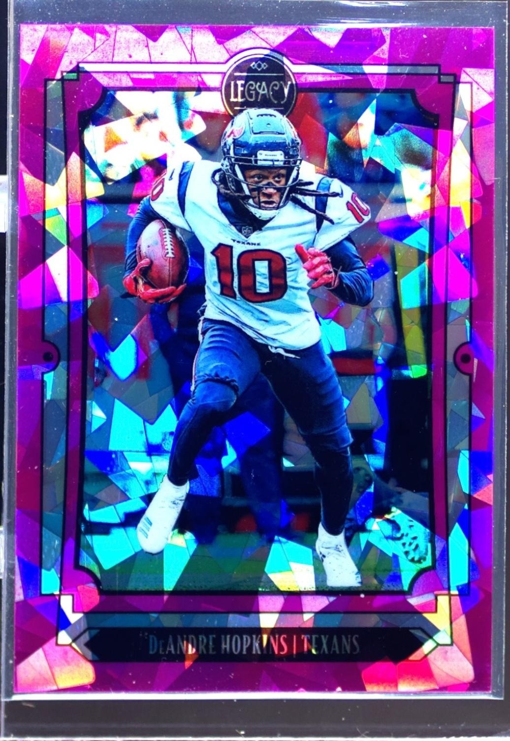2019 Panini Legacy DeAndre Hopkins Premium Edition Diamond Prizm /10 #43 Texans