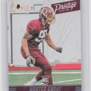 2019 Panini Prestige Montez Sweat Rookie #259 Redskins