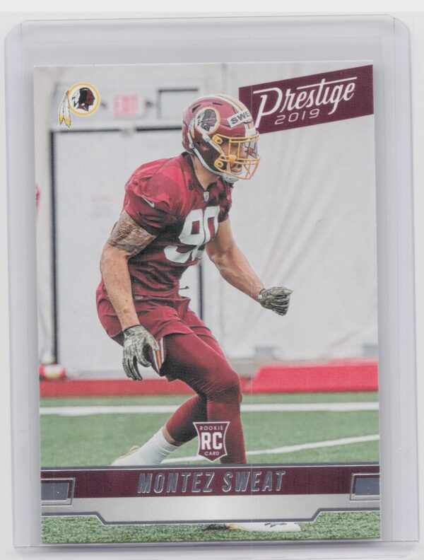 2019 Panini Prestige Montez Sweat Rookie #259 Redskins