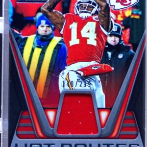 2019 Playbook Sammy Watkins /299 JSY #21 Chiefs Hot Routes