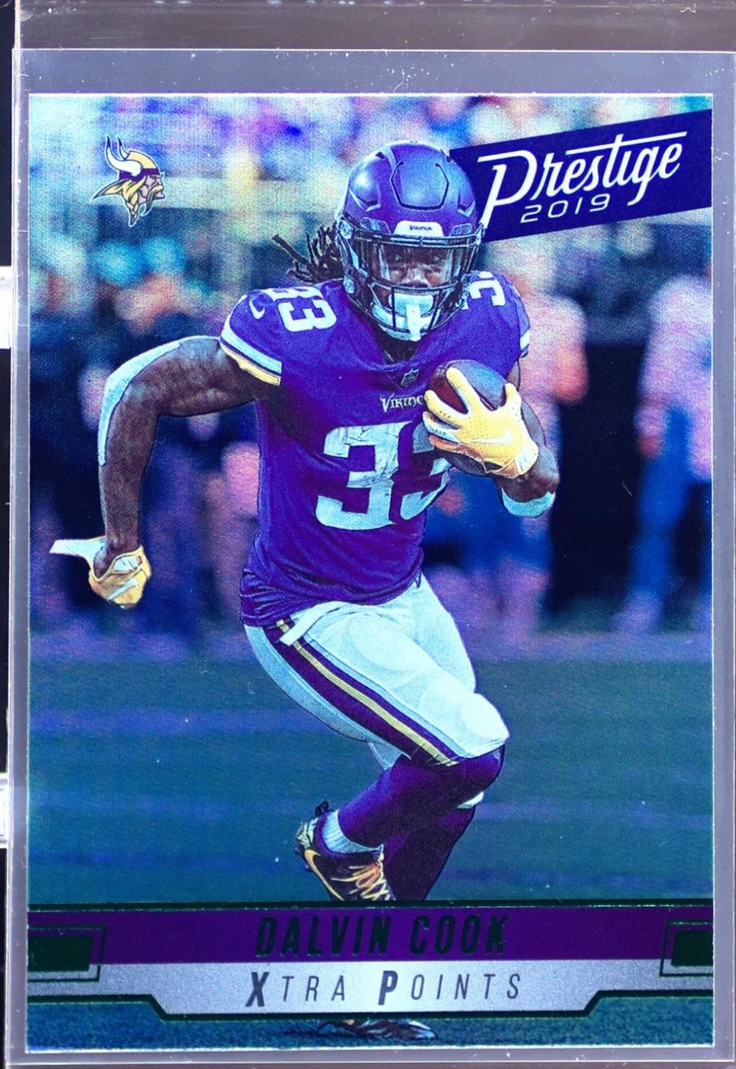 2019 Prestige Dalvin Cook Xtra Points Green #25 Vikings