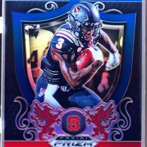 2019 Prizm Draft Picks Kelvin Harmon #14 Wolfpack Crusade Prizms Blue