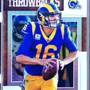 2019 Score Jared Goff #T-8 Rams Throwbacks