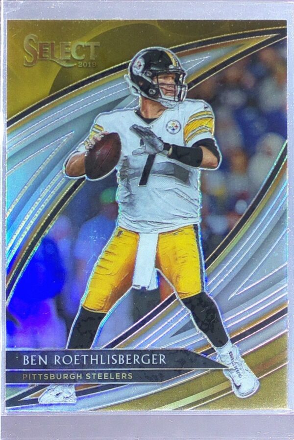 2019 Select Ben Roethlisberger Silver Prizm #263 Steelers
