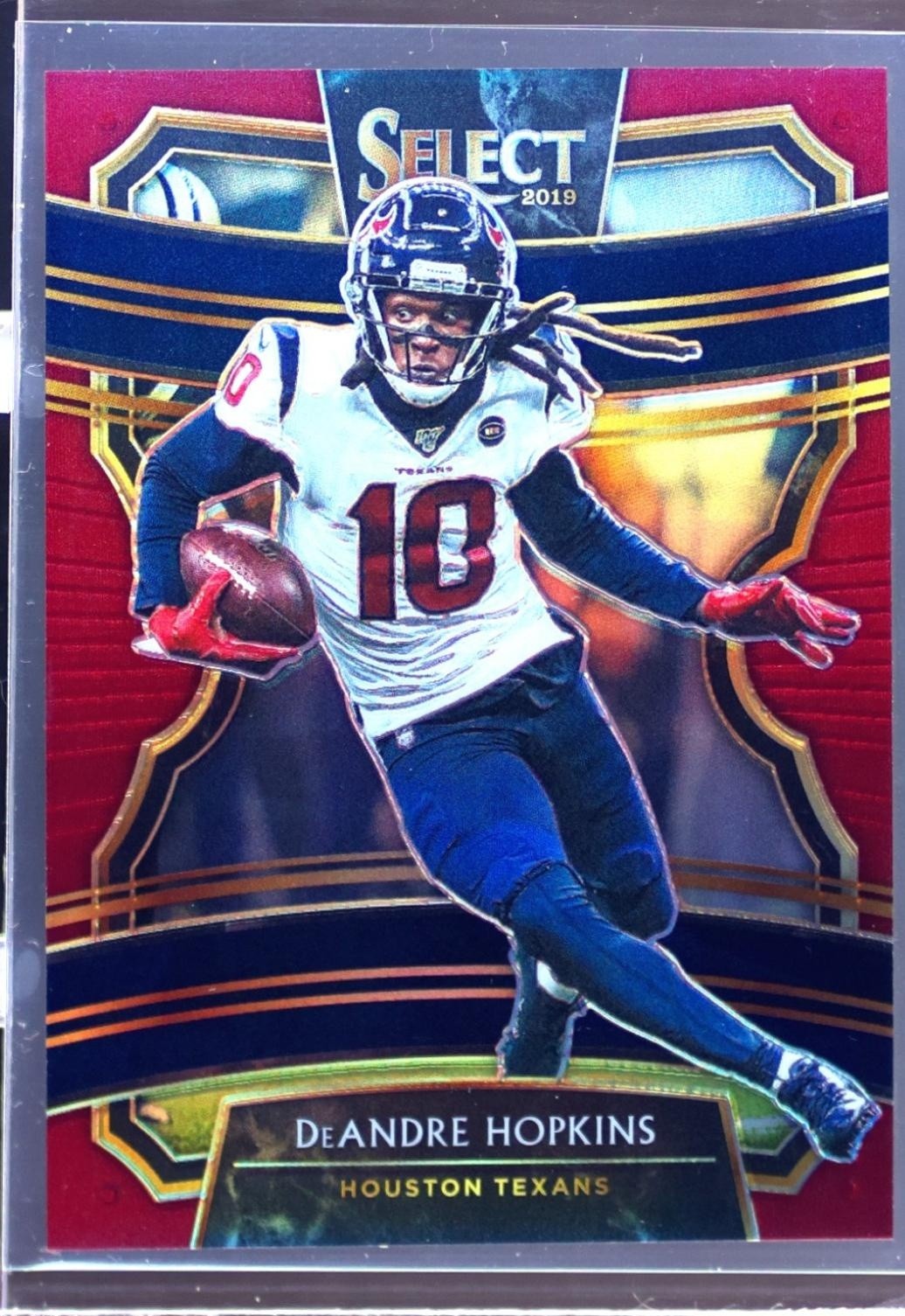 2019 Select DeAndre Hopkins Maroon Prizm /149 #82 Texans