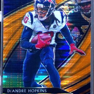 2019 Select DeAndre Hopkins Neon Orange Pulsar Prizm /11 #264 Texans