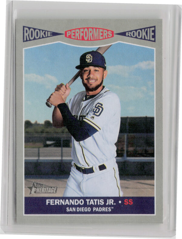 2019 Topps Heritage Fernando Tatis Jr. #RP-12 Padres Rookie Performers