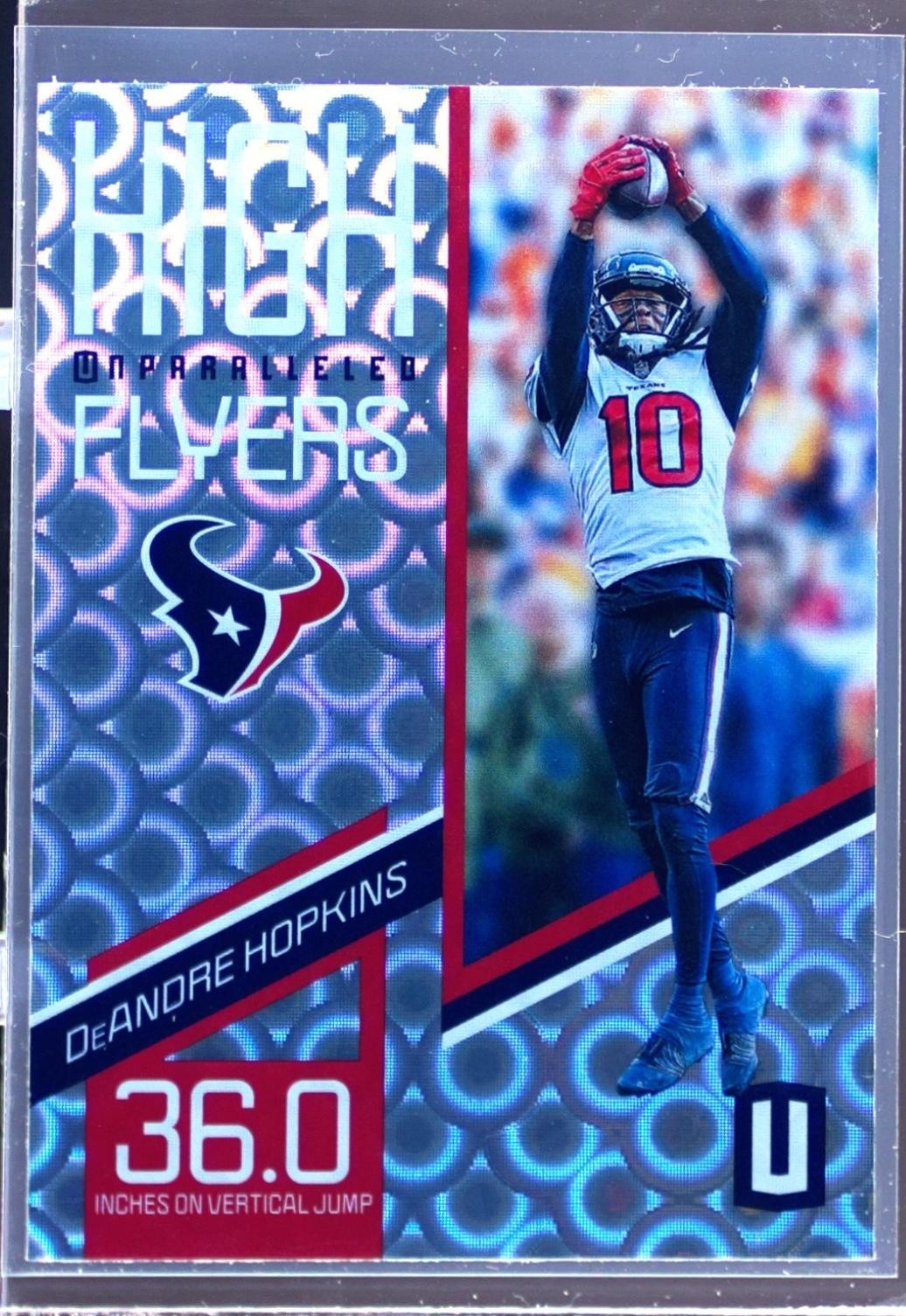 2019 Unparalleled DeAndre Hopkins #HF-DH Texans High Flyers Groove