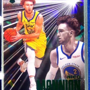 2020-21 Chronicles Nico Mannion Green Ice RC #225 Warriors