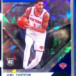 2020-21 Chronicles Obi Toppin Green Ice RC #288 Knicks