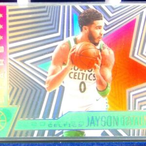2020-21 Illusions Jayson Tatum #7 Celtics Shining Stars Emerald