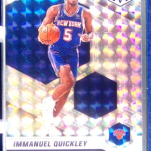 2020-21 Mosaic Immanuel Quickley Mosaic RC #208 Knicks