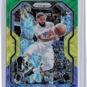 2020-21 Panini Prizm D.J. Augustin Choice Blue, Yellow and Green Prizms #161 Mag