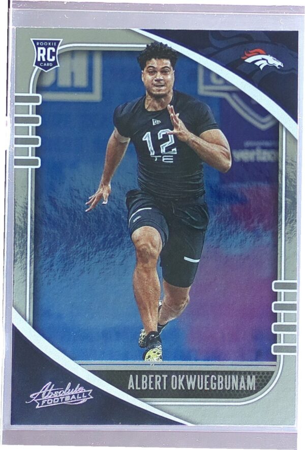 2020 Absolute Albert Okwuegbunam Retail RC #104 Broncos