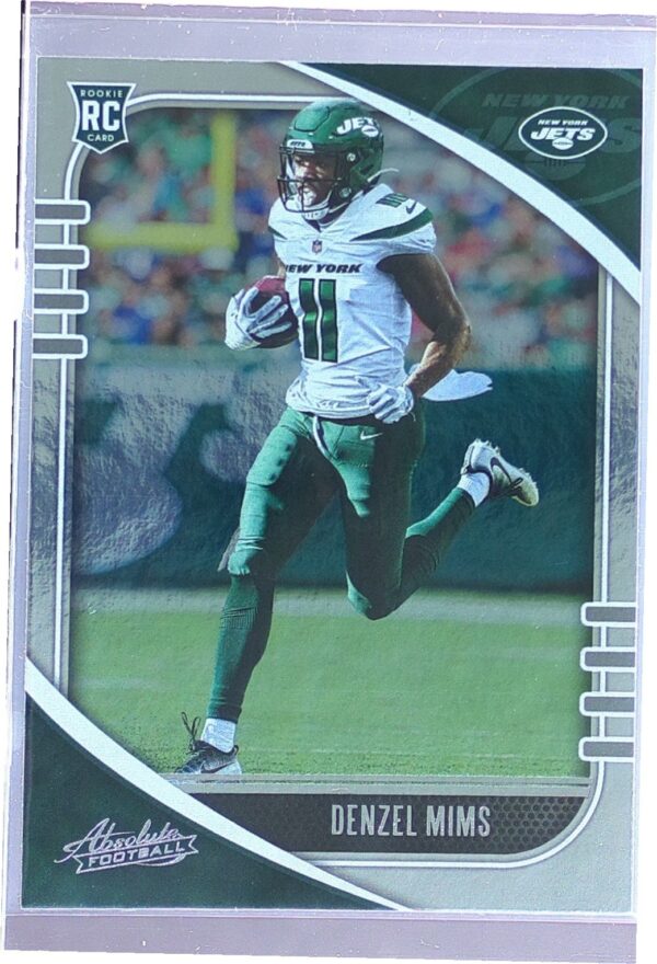 2020 Absolute Denzel Mims Retail RC #129 Jets