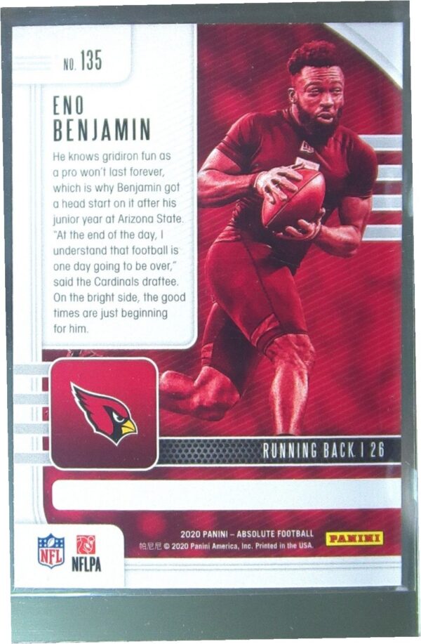2020 Absolute Eno Benjamin Retail RC #135 Cardinals - Image 3