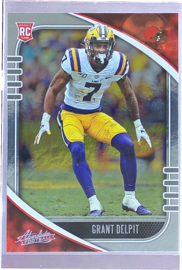 2020 Absolute Grant Delpit Retail RC #137 Browns
