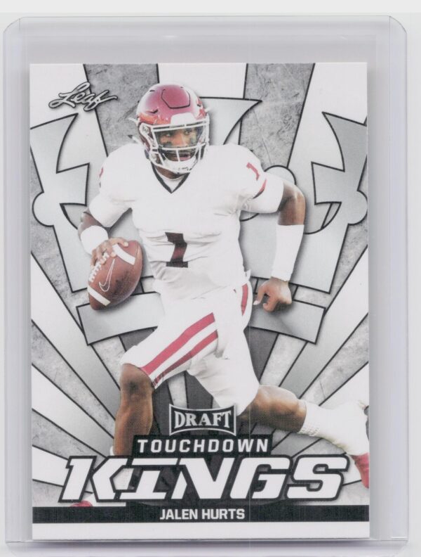2020 Leaf Draft Jalen Hurts Touchdown Kings Rookie RC #83 Oklahoma Sooners