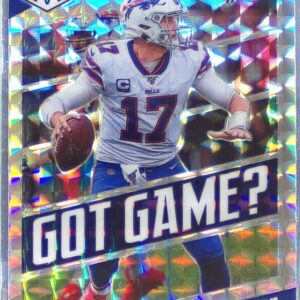 2020 Mosaic Josh Allen #GG23 Bills Got Game? Prizm