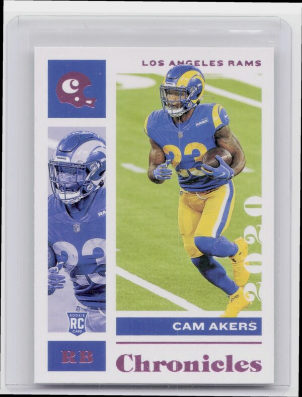 2020 Panini Chronicles Cam Akers RC #56 Rams