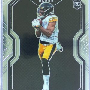 2020 Panini Chronicles Chase Claypool RC #PB-13 Steelers Prizm Black