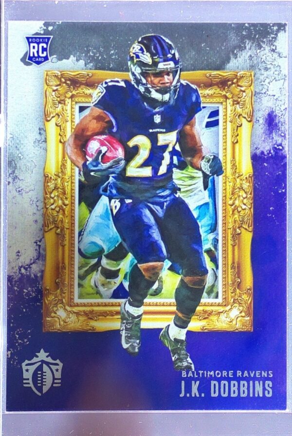 2020 Panini Chronicles J.K. Dobbins RC #GK-9 Ravens Gridiron Kings