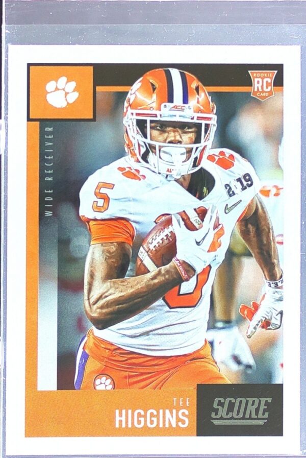 2020 Score Tee Higgins RC #439 Tigers