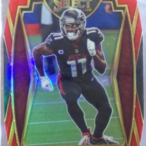 2020 Select Julio Jones Red Prizm Die Cut #105 Falcons