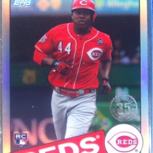 2020 Topps Chrome Aristides Aquino RC #85TC-21 Reds 1985 Topps 35th Anniversary