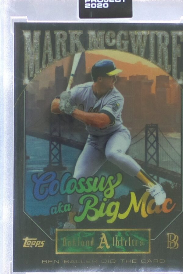 2020 Topps Project Ben Baller 2020 Mark McGwire #191 Athletics