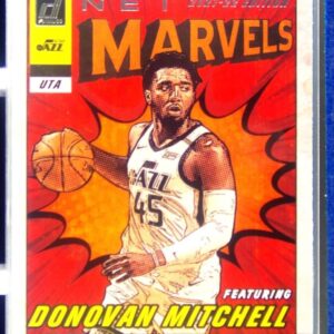 2021-22 Donruss Donovan Mitchell #3 Jazz Net Marvels