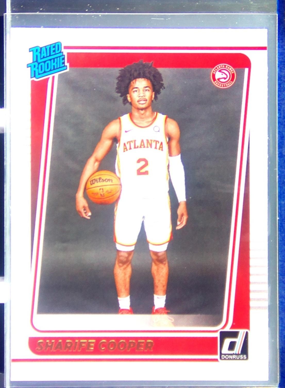 2021-22 Donruss Sharife Cooper RC #208 Hawks