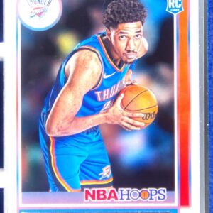 2021-22 Hoops Aaron Wiggins RC #247 Thunder