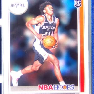 2021-22 Hoops Joshua Primo RC #220 Spurs