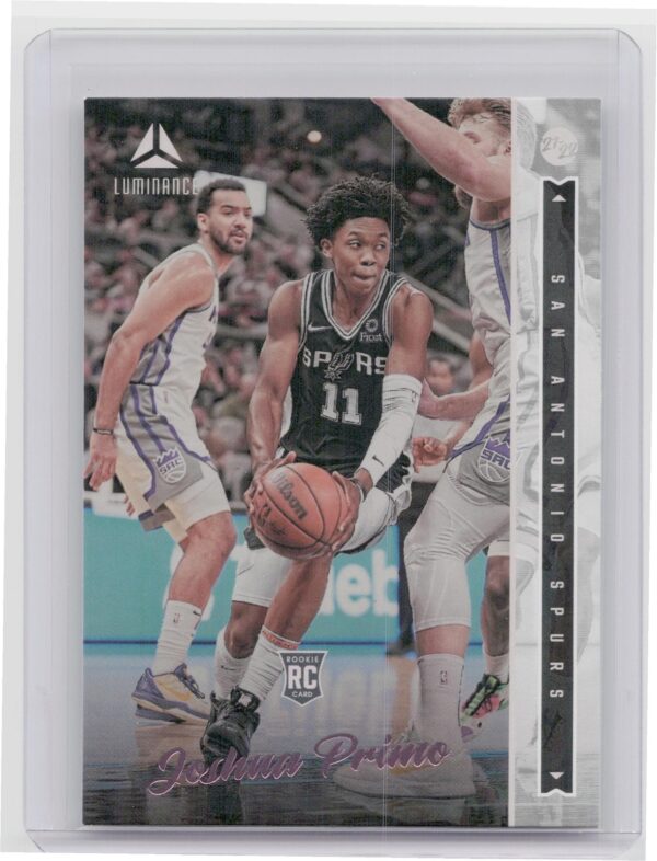 2021-22 Panini Chronicles Luminance  Joshua Primo Rookie #284 Spurs
