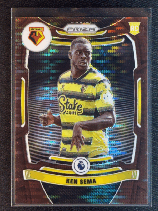 2021-22 Panini Prizm Premier League Ken Sema Breakaway Bronze /25 Rookie RC Watf