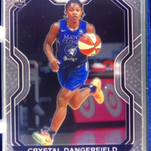 2021-22 Panini Prizm WNBA Crystal Dangerfield RC #41 Lynx