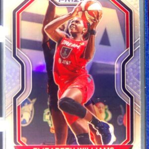 2021-22 Panini Prizm WNBA Elizabeth Williams Prizms Silver #34 Dream