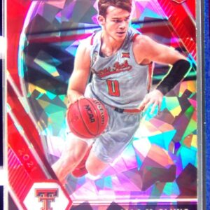 2021-22 Prizm Draft Picks Mac McClung Red Ice RC #39 Raiders