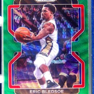 2021-22 Prizm Eric Bledsoe Green Wave #10 Clippers