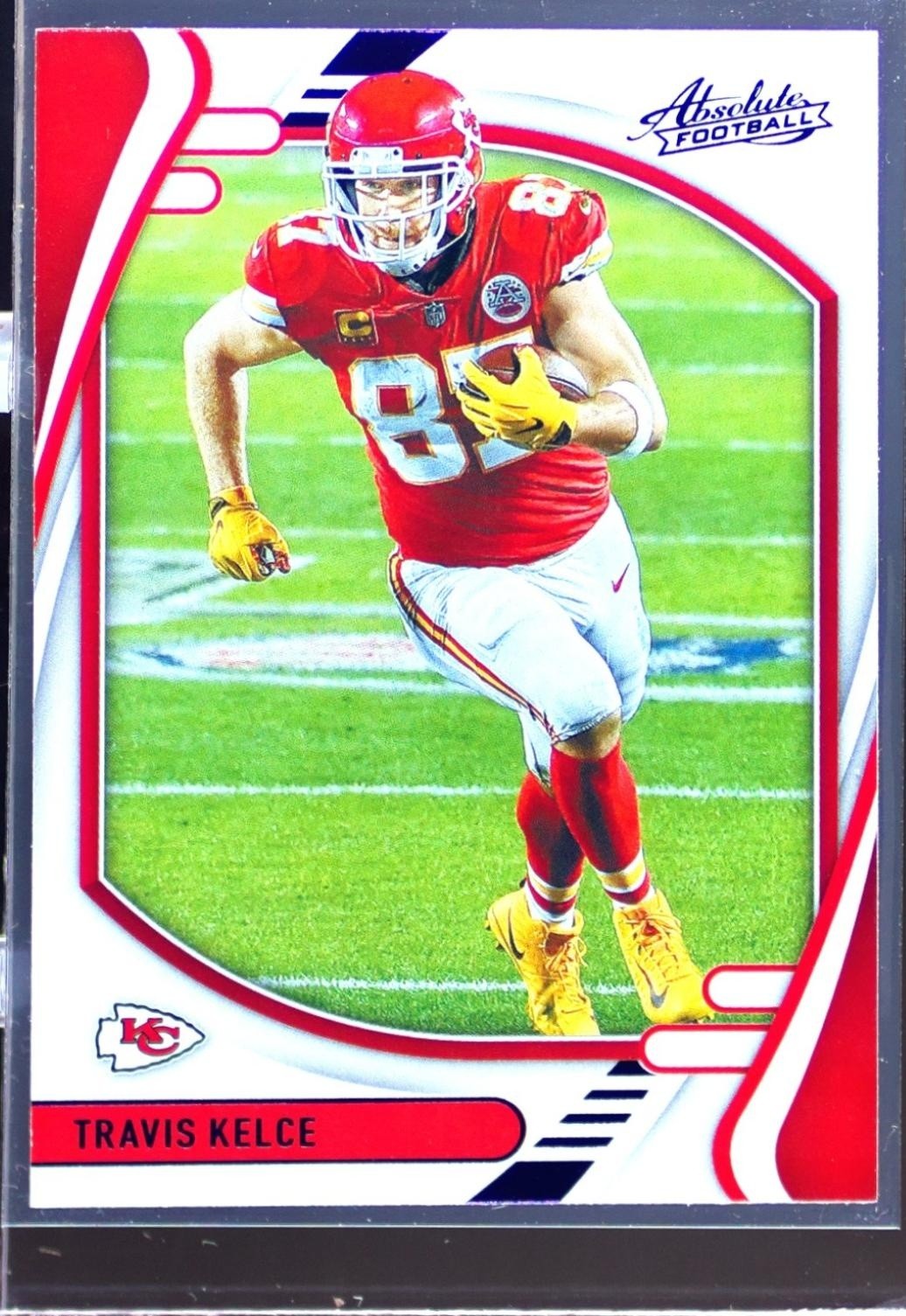 2021 Absolute Travis Kelce Blue #6 Chiefs